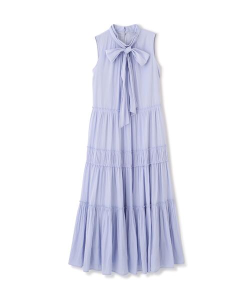 【新品】natural beauty basicバックリボンティアードワンピース NATURAL BEAUTY BASIC（ナチュラルビューティーベーシック