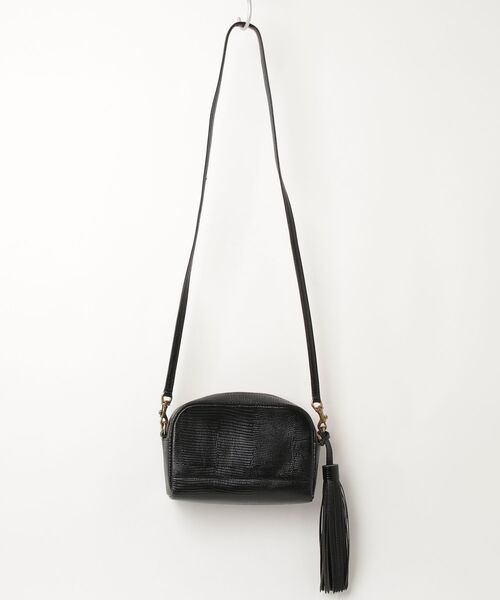 TOFF & LOADSTONE ブラックショルダーバッグ TOFF&LOADSTONE（トフアンドロードストーン） ショルダーバッグ