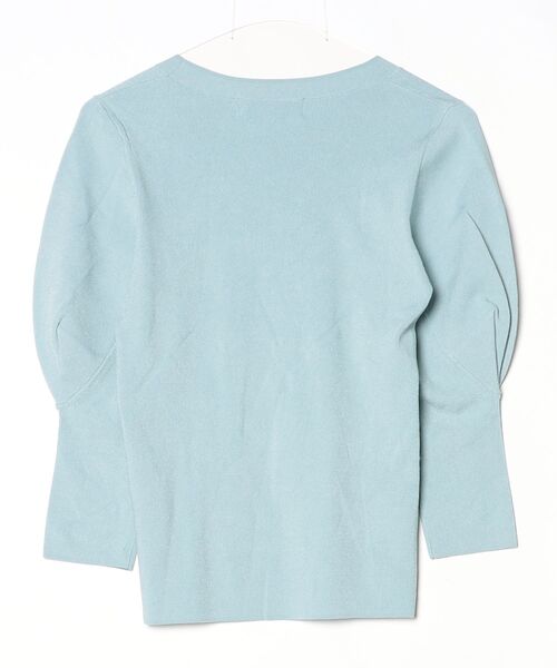「NOLLEY'S Sophi」 7分袖ニット 38 ミント レディース_画像2