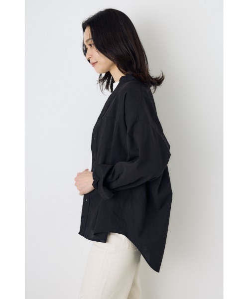 AZUL BY MOUSSY（アズールバイマウジー） リネンシャツ ブラウス