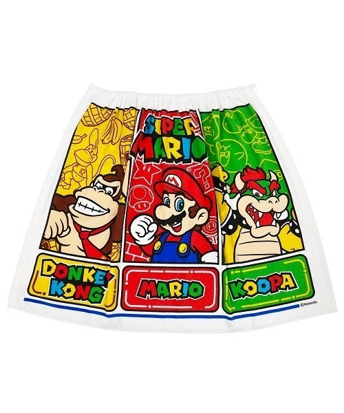マリオxドンキ―コング ラップタオル80cm : ZOZOTOWN Yahoo!店