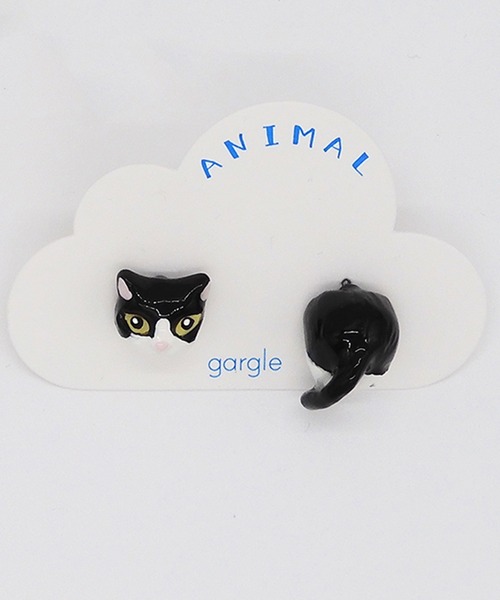 gargle（ガーグル） ピアス ガーグル：アニマルシリーズ ねこのおしり