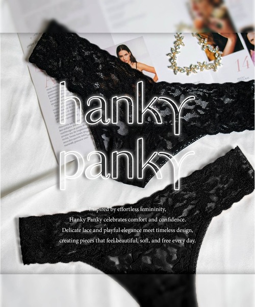 ショーツ Hanky Panky ハンキーパンキー 「3枚セット」LOW RISE THONG