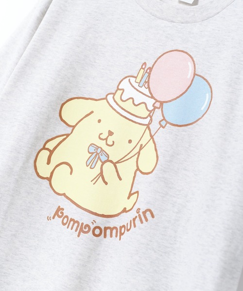 sanrio（サンリオ） tシャツ 半袖 「 」 ポムポムプリン 30th