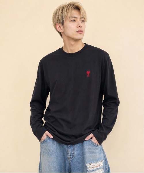 AMI Alexandre Mattiussi tシャツ 「AMI PARIS」アミ パリス Small