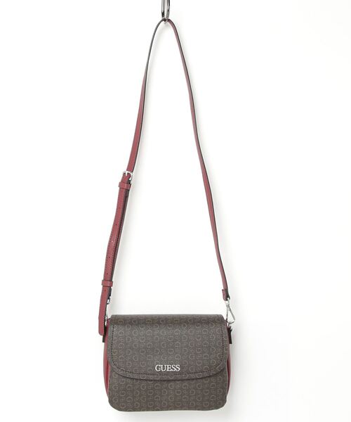 「Guess」 ショルダーバッグ ONE SIZE ダークグレー レディース_画像6