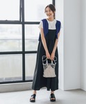 「GLOBAL WORK」 キャミソールワンピ...の詳細画像1