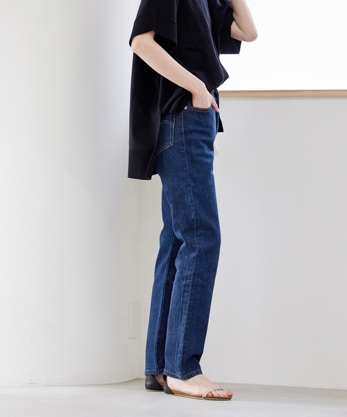 「501」 デニムパンツ 30cm ブルー レディース_画像8