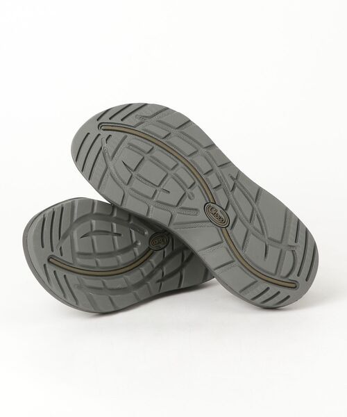 「Chaco」 フラットサンダル 23cm グレー レディース_画像3