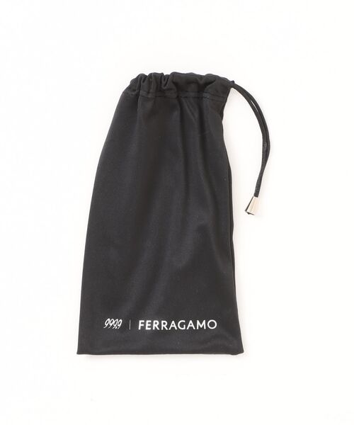 伊達メガネ メガネ 眼鏡 「FERRAGAMO/フェラガモ」 999.9 フォーナインズ コラボ スクエア メガネ SF9010 200の画像