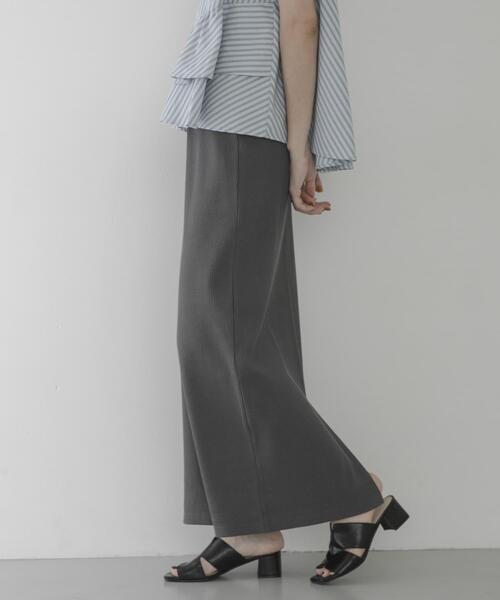 URBAN RESEARCH Sonny Label ロング スカート 接触冷感リブタイト