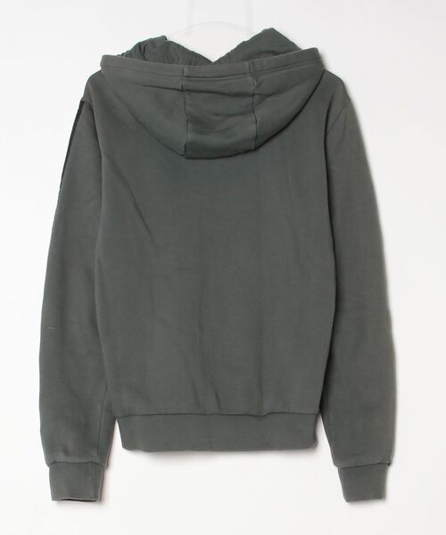 EA7 グレー ジップアップパーカー EA7 「EMPORIO ARMANI EA7」 ジップアップパーカー X-SMALL グレー