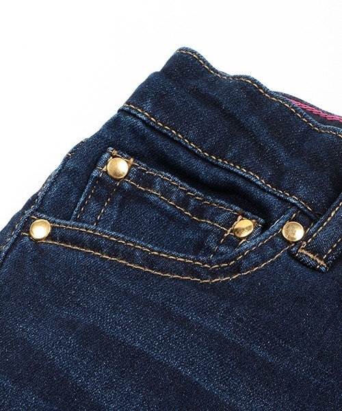 「kate spade new york kids」 「KIDS」スキニーデニムパンツ 120cm ネイビー キッズ_画像5