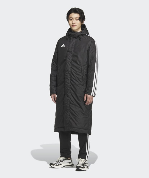 adidas（アディダス） ダウンジャケット ダウン スリーストライプス 