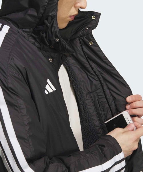 adidas（アディダス） ダウンジャケット ダウン スリーストライプス 