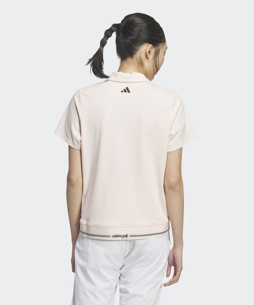 【新品未使用】イーストサイドゴルフ　半袖ニットシャツ　S アイボリー adidas（アディダス） ポロシャツ ポロ ツイストニット半袖シャツ