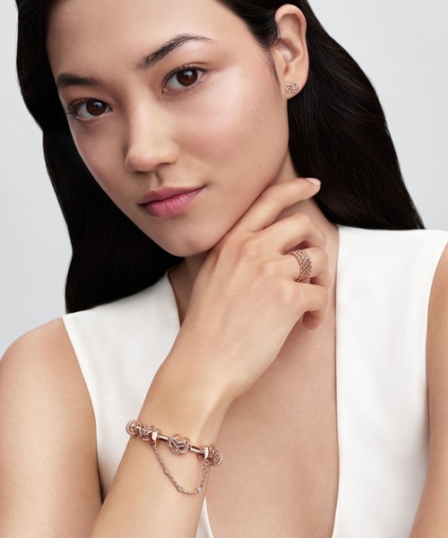 美品 PANDORA ブレスレット PANDORA（パンドラ） ブレスレット スパークリング インフィニティ