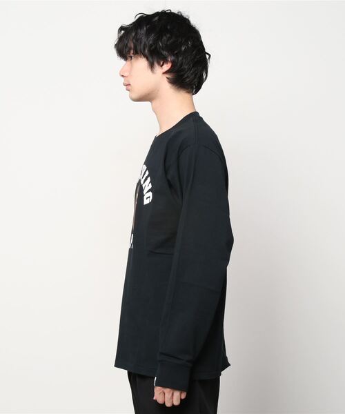 A BATHING APE（アベイシングエイプ） 長袖Tシャツ - グレー メンズ