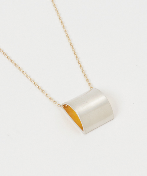 anq.（アンク） ネックレス 「anq.」K10/SV・アーチネックレス
