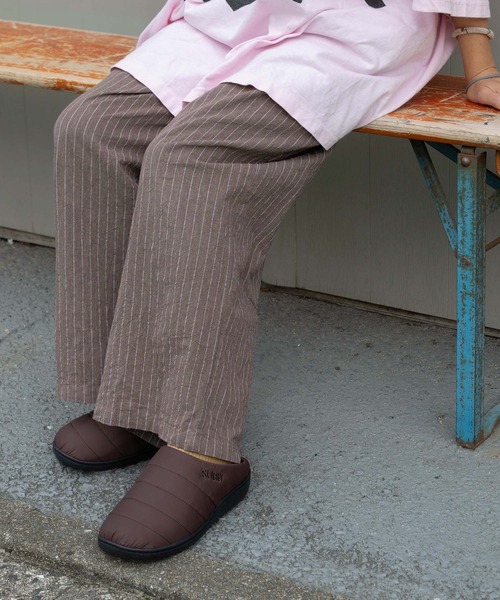 2足　SUBU SUBU（スブ） ヒールプラスウィンターサンダル DOTS +H XENO BLACK