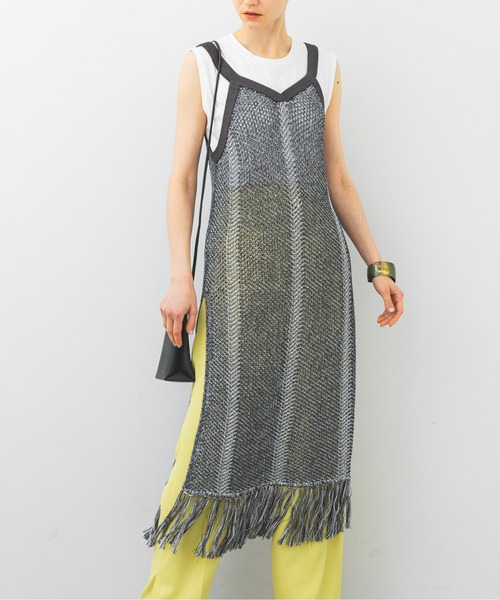 超大特価 ワンピース Studious クロシェニット キャミソールワンピース 公式 Www Doctor Plan Com