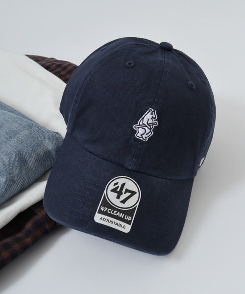 47Brand キャップ 帽子 MLB公認 '47BRAND NY CLEAN UP Base