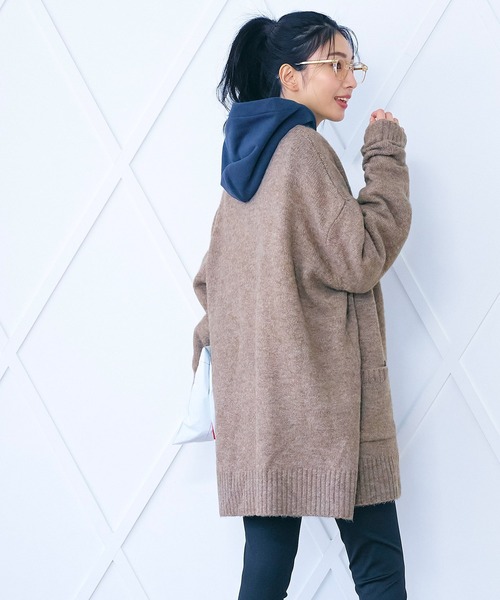coca（コカ） カーディガン ＼＼新色登場／／ふあふあヤク風ニット
