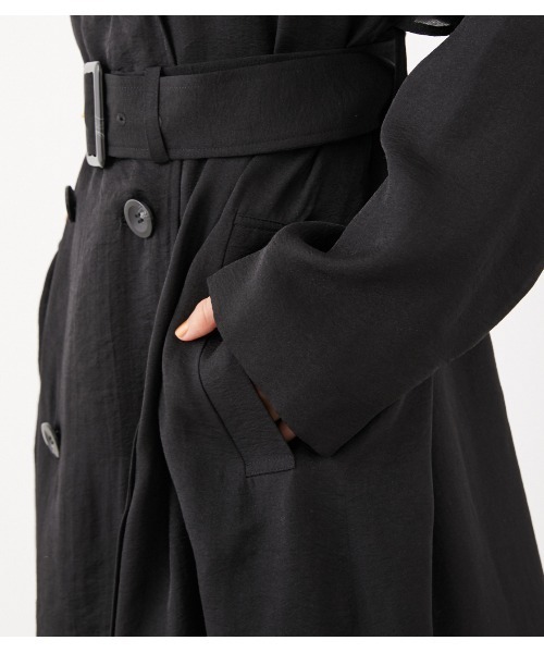 rienda/オーガンジートレンチCT 楽天市場】【SALE／20%OFF】オーガンジートレンチCT rienda