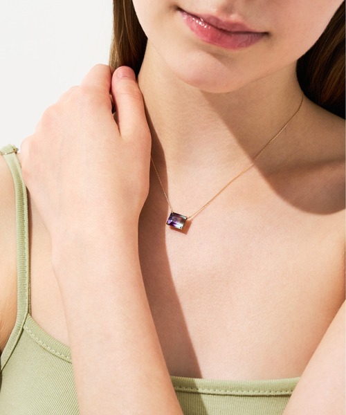 レインボー　パワー　ネックレス Bold Rainbow Sapphire Tennis Necklace | SUZANNE KALAN®