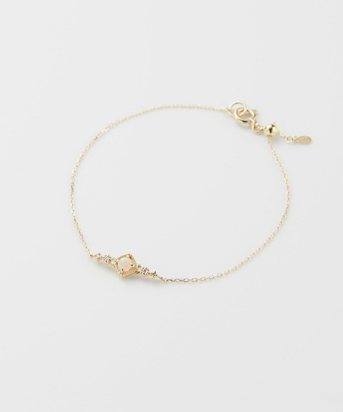 agete（アガット） ブレスレット K10ブレスレット レディース