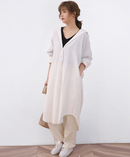 シャツワンピース ロングシャツワンピース : ZOZOTOWN Yahoo!店