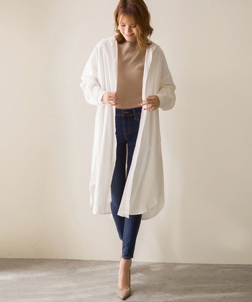 シャツワンピース ロングシャツワンピース : ZOZOTOWN Yahoo!店 - 通販