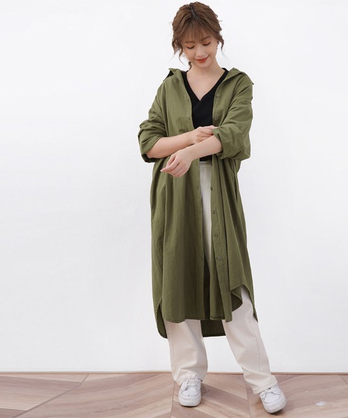 シャツワンピース ロングシャツワンピース : ZOZOTOWN Yahoo!店 - 通販
