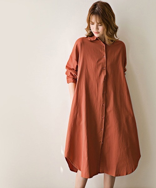 シャツワンピース ロングシャツワンピース : ZOZOTOWN Yahoo!店 - 通販