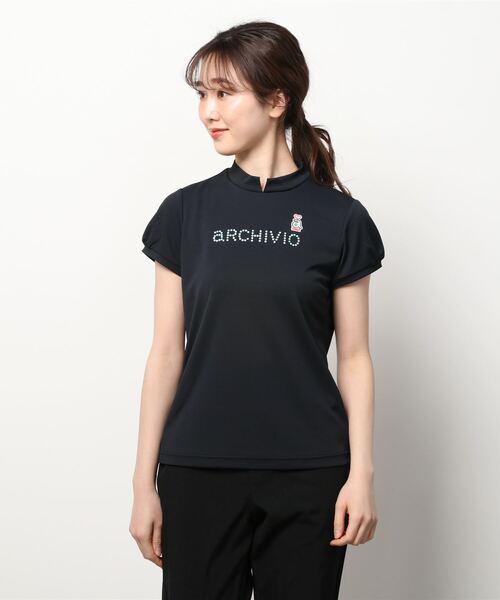 #archivio アルチビオ  お袖可愛いカットソー　38 archivio tシャツ 「LADIES」アルチビオゴルフウェア / プル