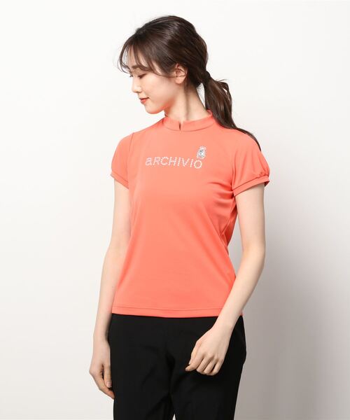 archivio アルチビオ ゴルフウェア プルオーバーTシャツゴルフカットソー archivio tシャツ 「LADIES」アルチビオゴルフウェア / プル