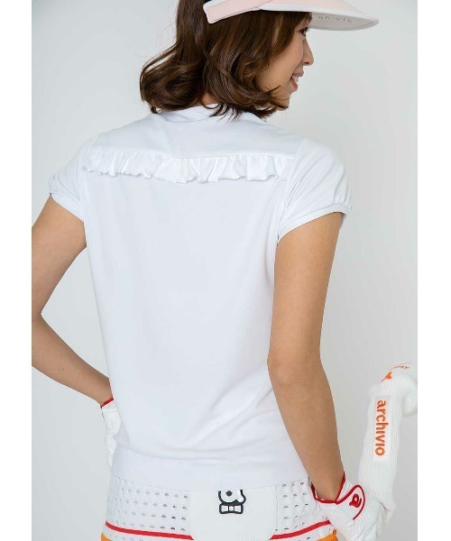 #archivio アルチビオ  お袖可愛いカットソー　38 archivio tシャツ 「LADIES」アルチビオゴルフウェア / プル