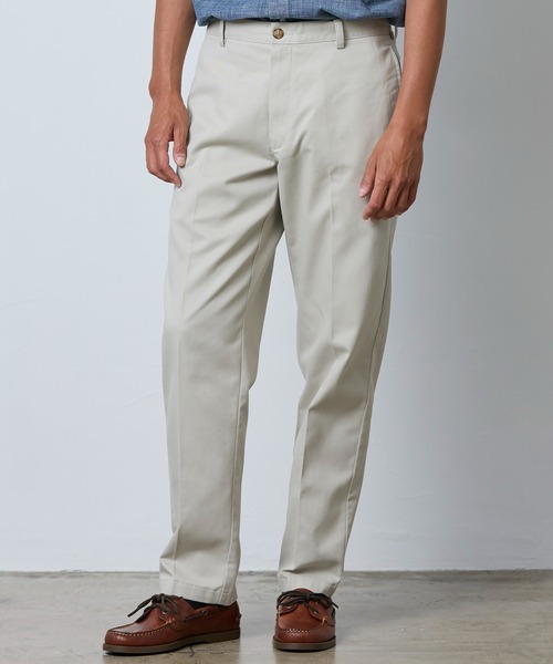 新品 ヒッキーフリーマン チノパンツ 82 MPT3056 Lサイズ ホワイト L.L.Bean（エルエルビーン） チノパン リンクルフリー（形態安定