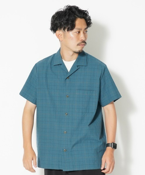 snow peak シャツ Co/Pe Washer Check Shirt メンズ : ZOZOTOWN