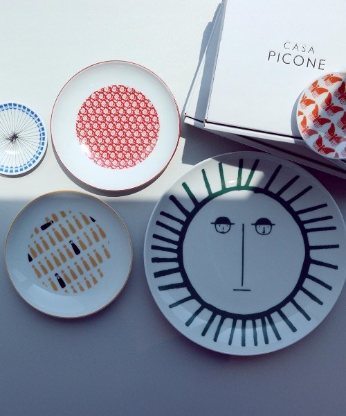 CASA PICONE（カーサピッコーネ） 食器 「波佐見焼」小皿(9cm)フチピコ