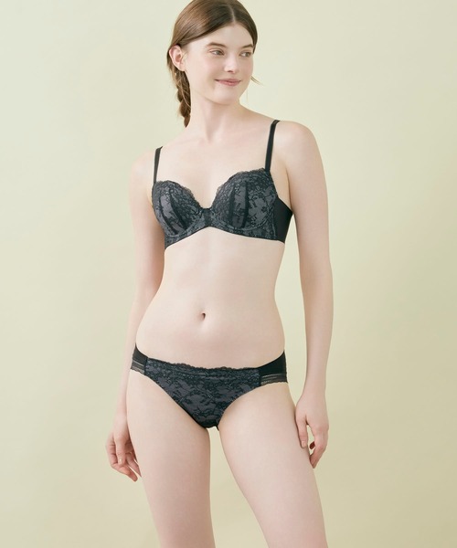 ゆ/ 10/25までの到着 une nana cool ブラジャー 「ほわピタカップがバストに密着