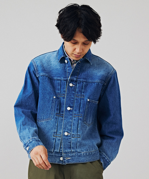 BC.STOCK☆オーバーサイズ デニムジャケット B.C STOCK（ベーセーストック）の「オーバーサイズ CARRY POCKET