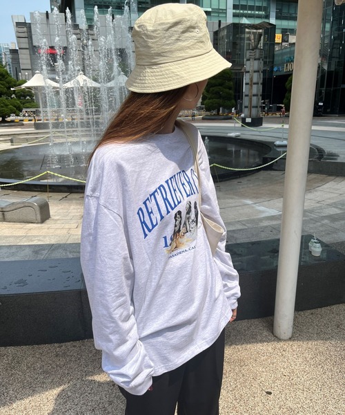 Tシャツ・カットソー RETRIEVER CLUB JERSEY LONG SLEEVE 5MM192 Retriever Club tシャツ 「UNISEX」Retriever Club／FRIENDS