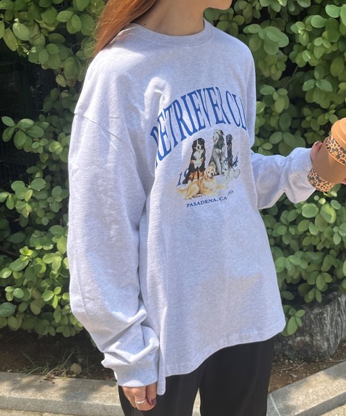 tシャツ 「UNISEX」Retriever Club／FRIENDS 長袖Tシャツ 2975782 レディース メンズ Retriever Club tシャツ 「UNISEX」Retriever Club／FRIENDS