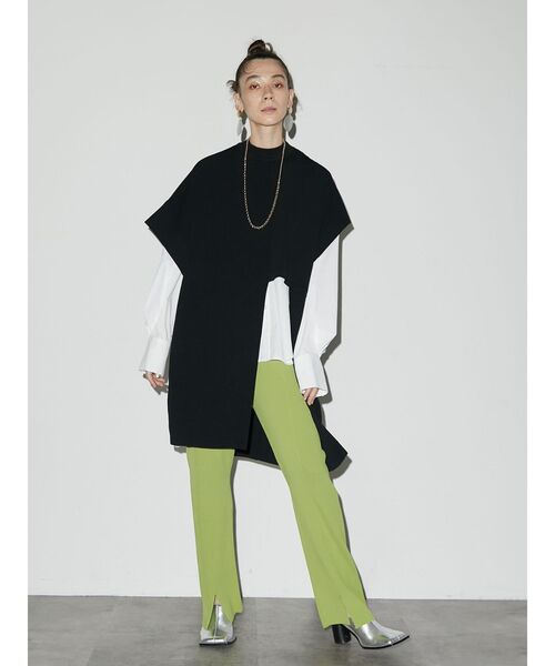 パンツ UN3D. RIB COMBI KNIT PT UN3D. パンツ RIB COMBI KNIT PT / リブコンビニットパンツ