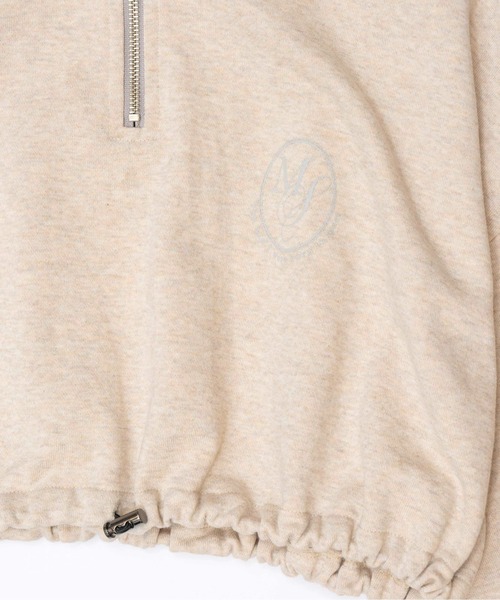 MAISON SPECIAL（メゾンスペシャル） トレーナー スウェット Half Zip
