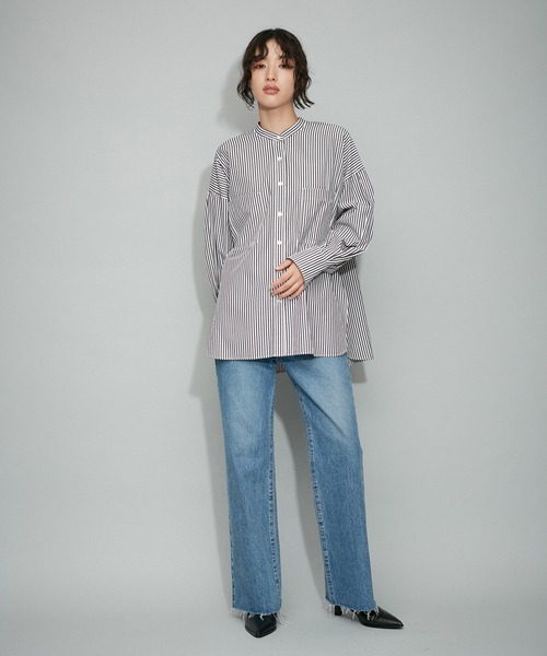 ブラウス シャツ 「一部サイト限定」TCブロードバンドシャツ レディース ADAM ET ROPE' ブラウス シャツ 「一部サイト限定」TC