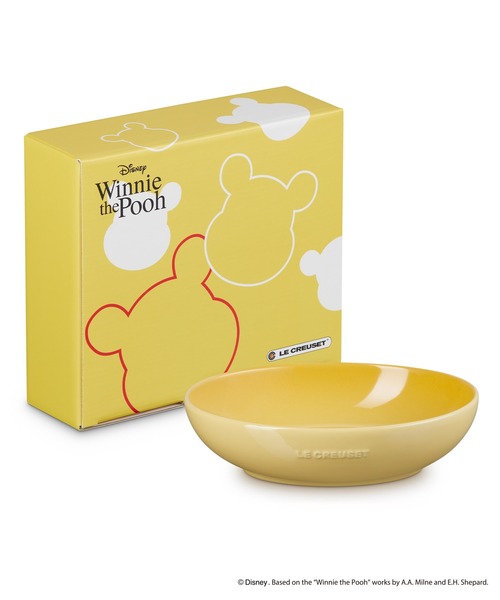 食器 くまのプーさん/オーバル・ディッシュ 19cm クインスイエロー | Le Creuset | 02