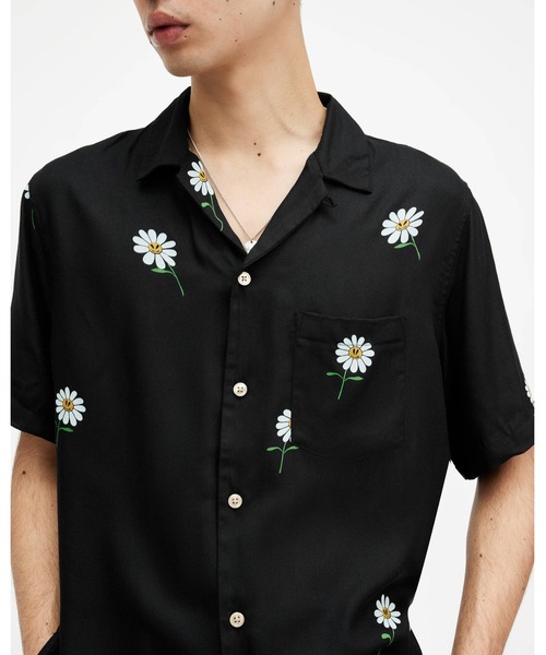 ALLSAINTS（オールセインツ） シャツ DAISICAL FLORAL PRINT RELAXED