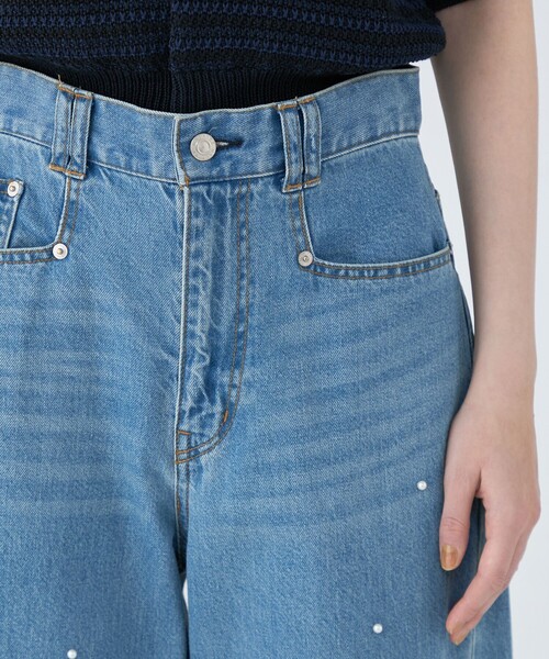 MACPHEE ジーンズ デニム デニムパンツ 「WEB限定」パールデニム